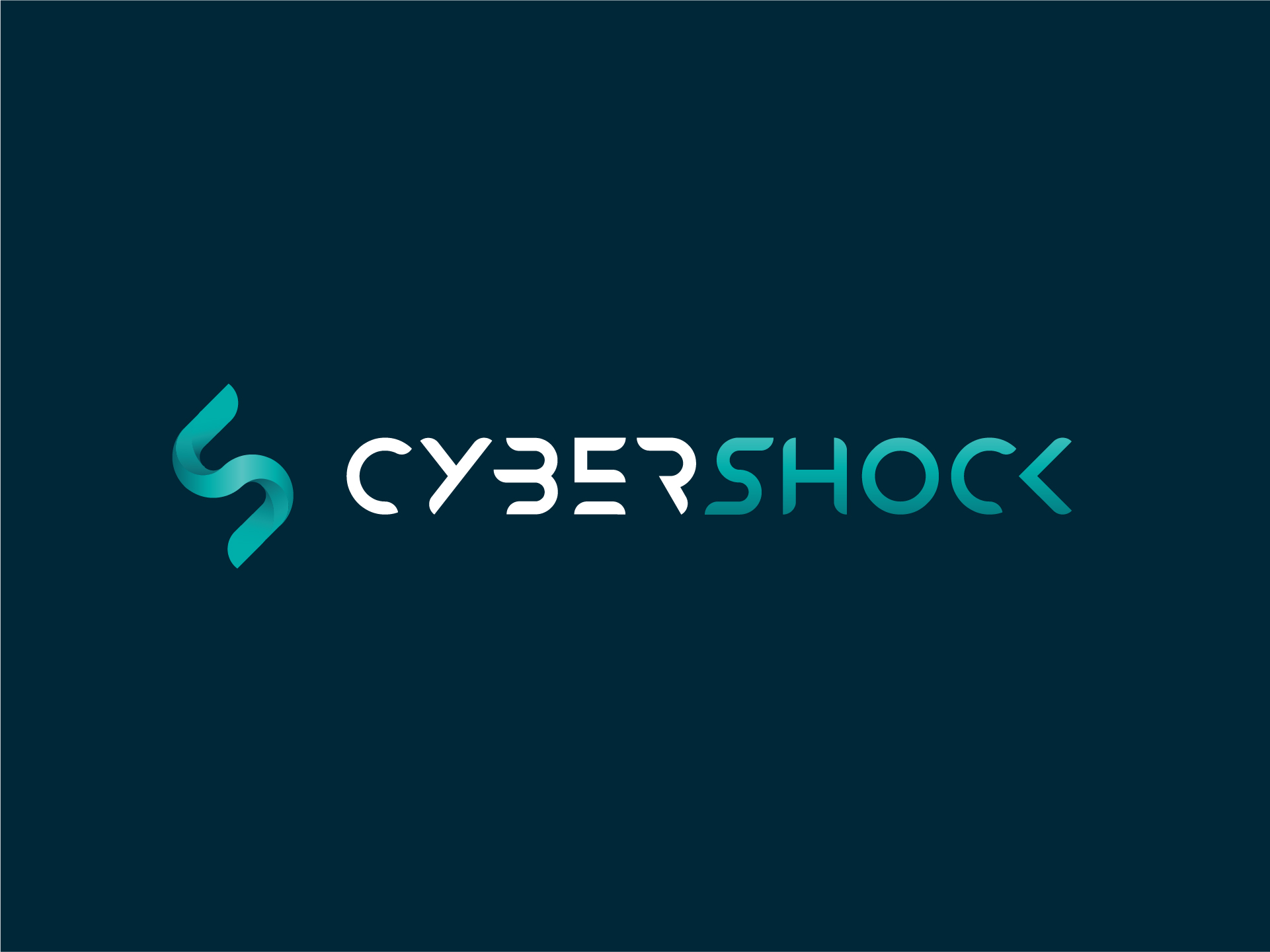 Cybershock logo lock up