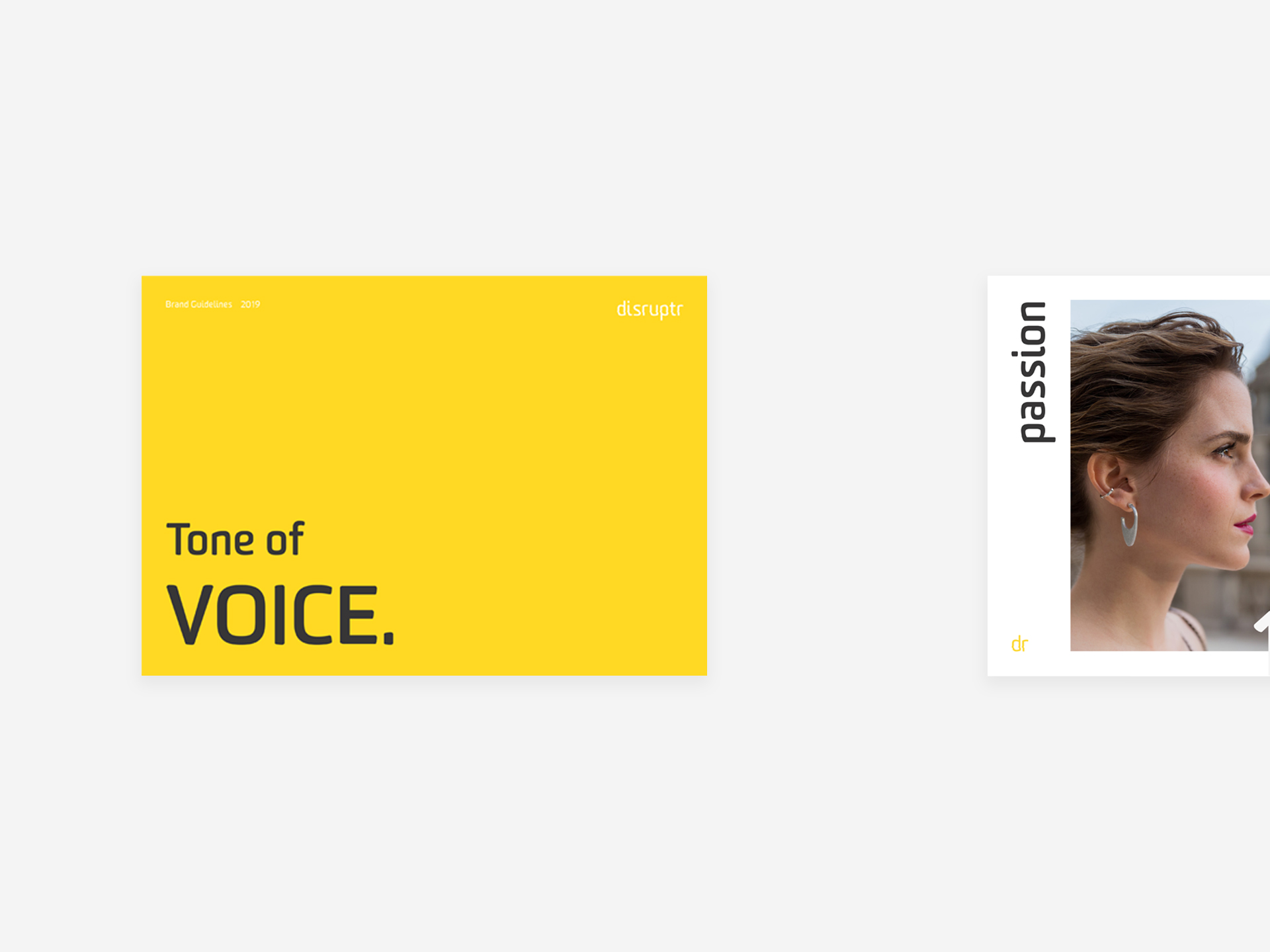 disruptr tone of voice doc