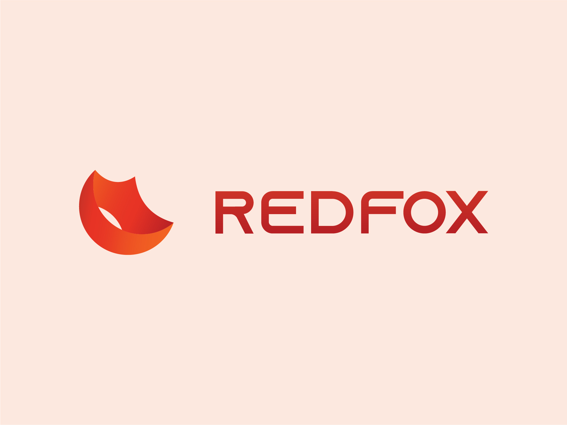 RedFox logo lock up