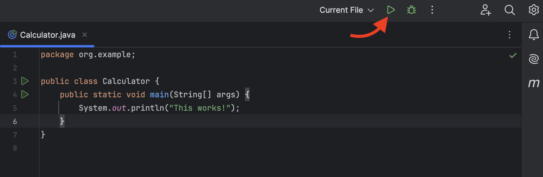 Run the Main.java file