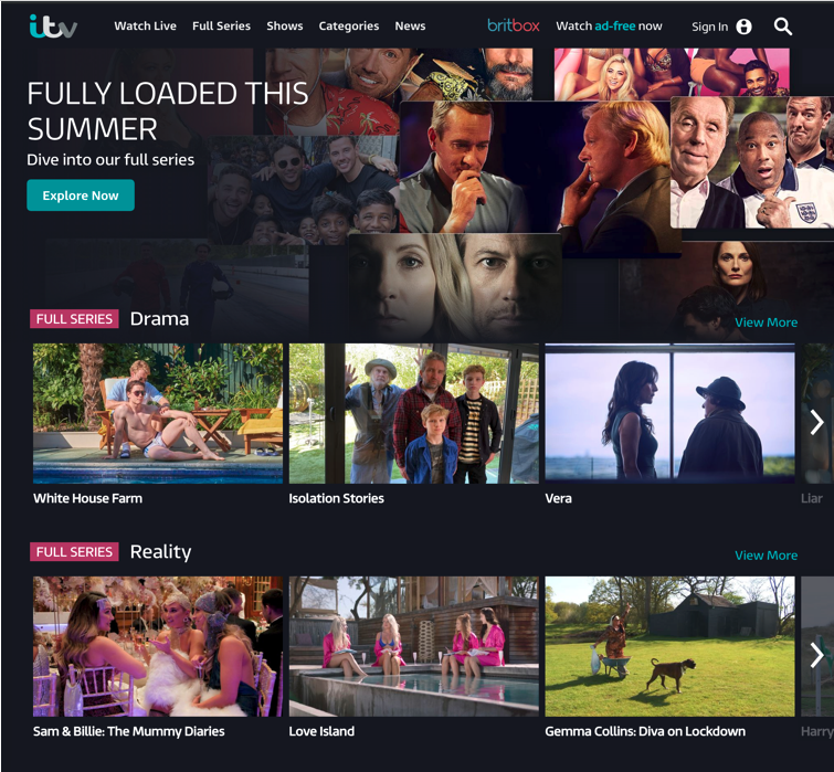 ITV site