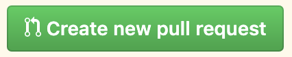 Pull Request create new button