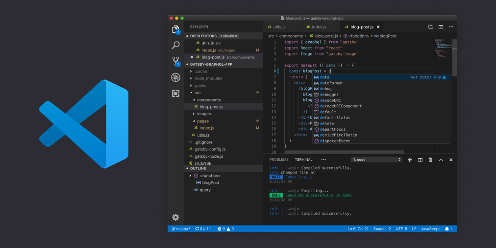 Visual Studio Code logo